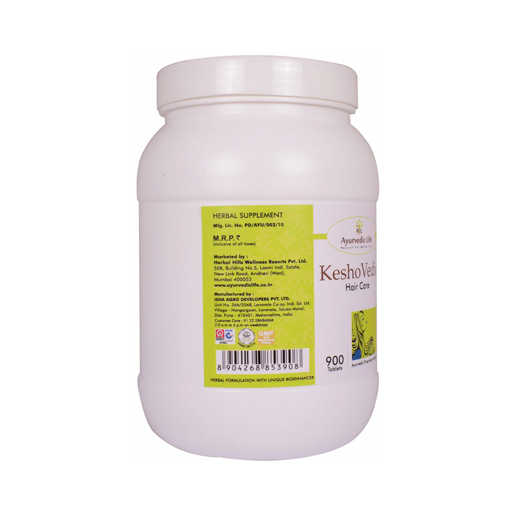 Ayurvedic Life Kesho Vedic Hair Care Tablet - Image 5