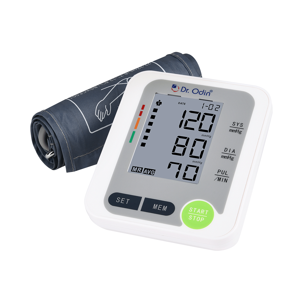 Dr. Odin BSX516 Digital Blood Pressure Monitor White - Image 1