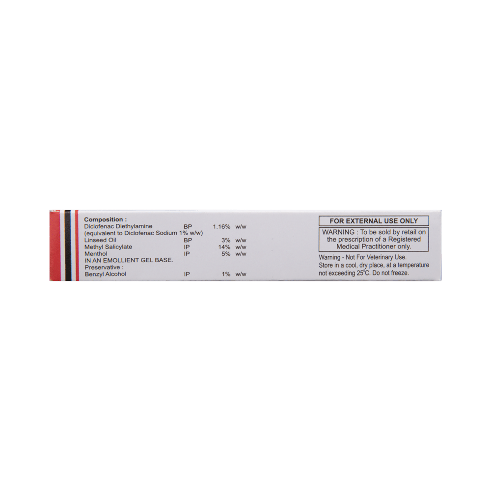 Diclogel Pain Relief Gel | For Lower Back Pain, Joint Pain, Muscular Pain & Sprain - Image 2