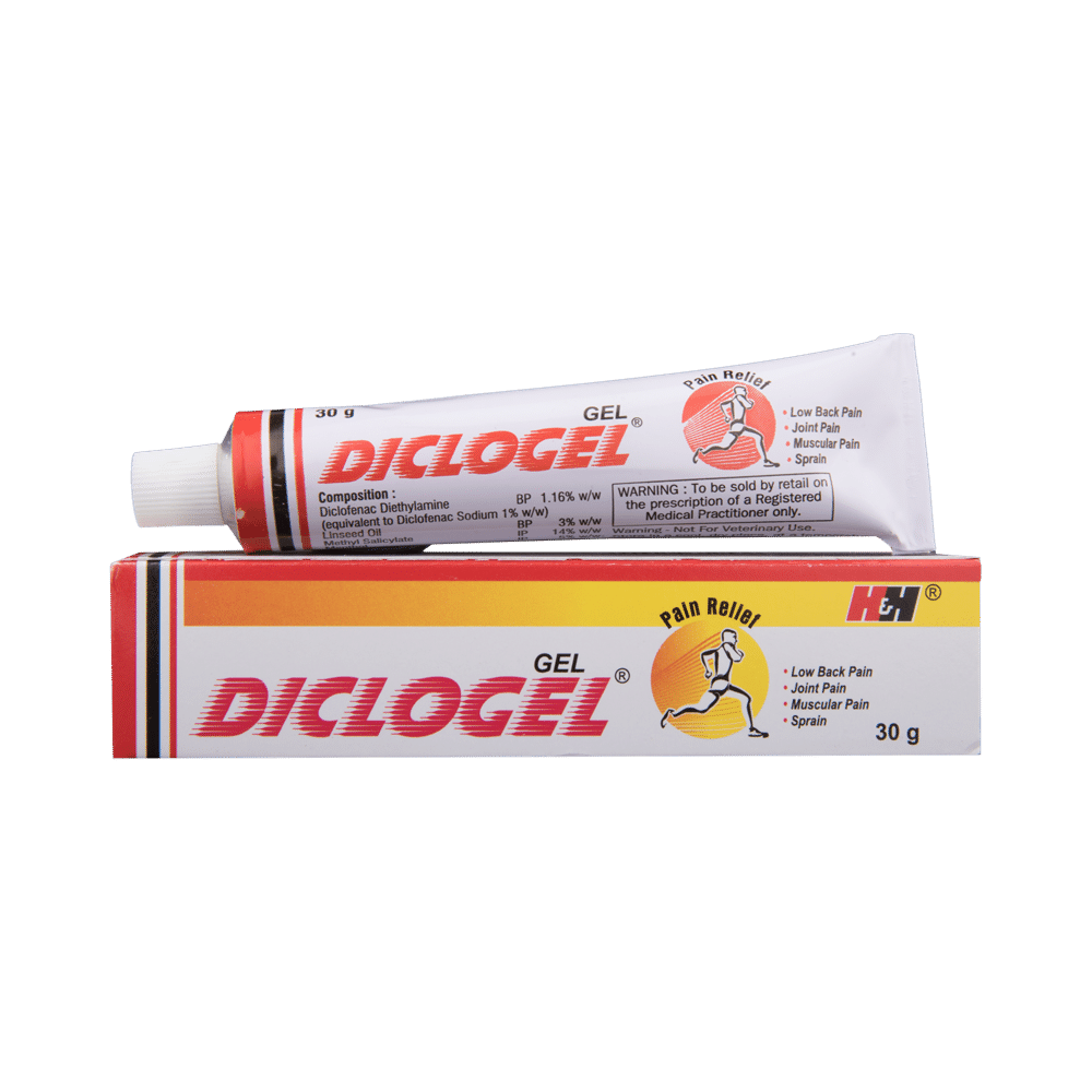 Diclogel Pain Relief Gel | For Lower Back Pain, Joint Pain, Muscular Pain & Sprain - Image 1