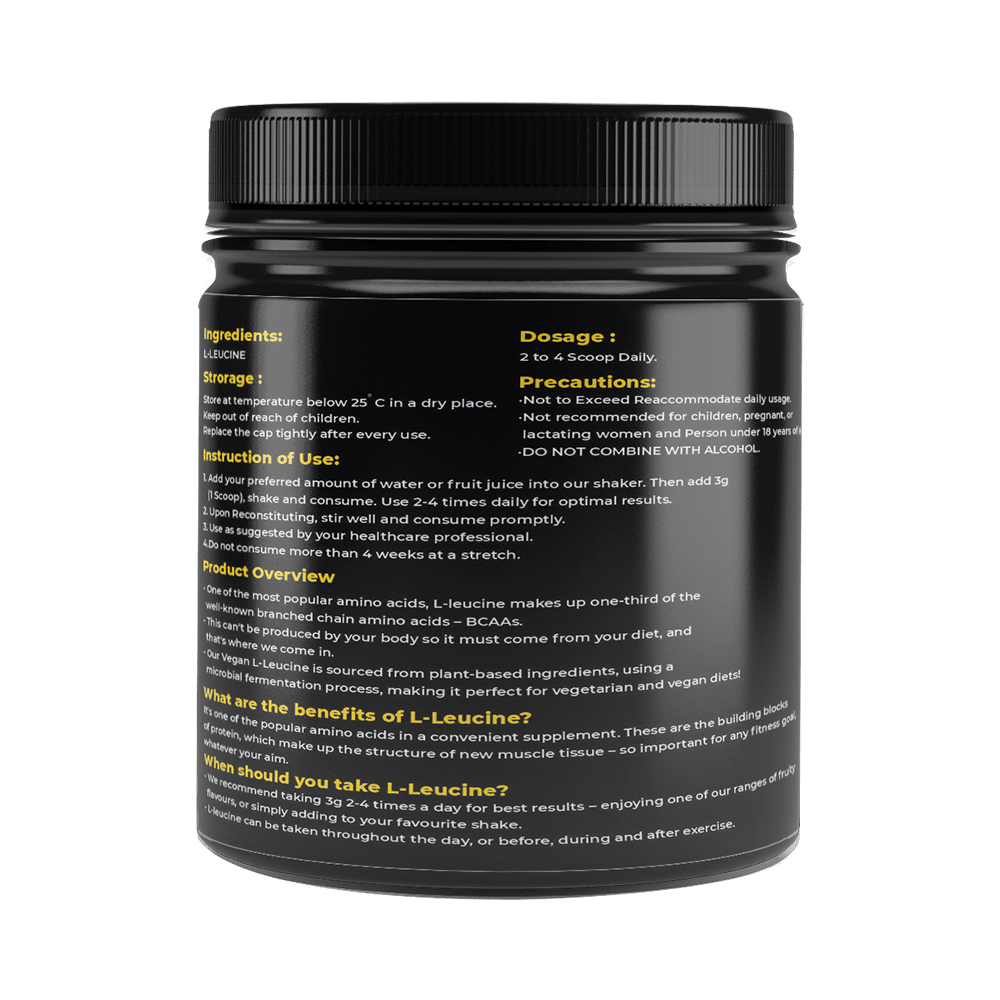 Iron Lifters 100% L-Leucine Powder - Image 2