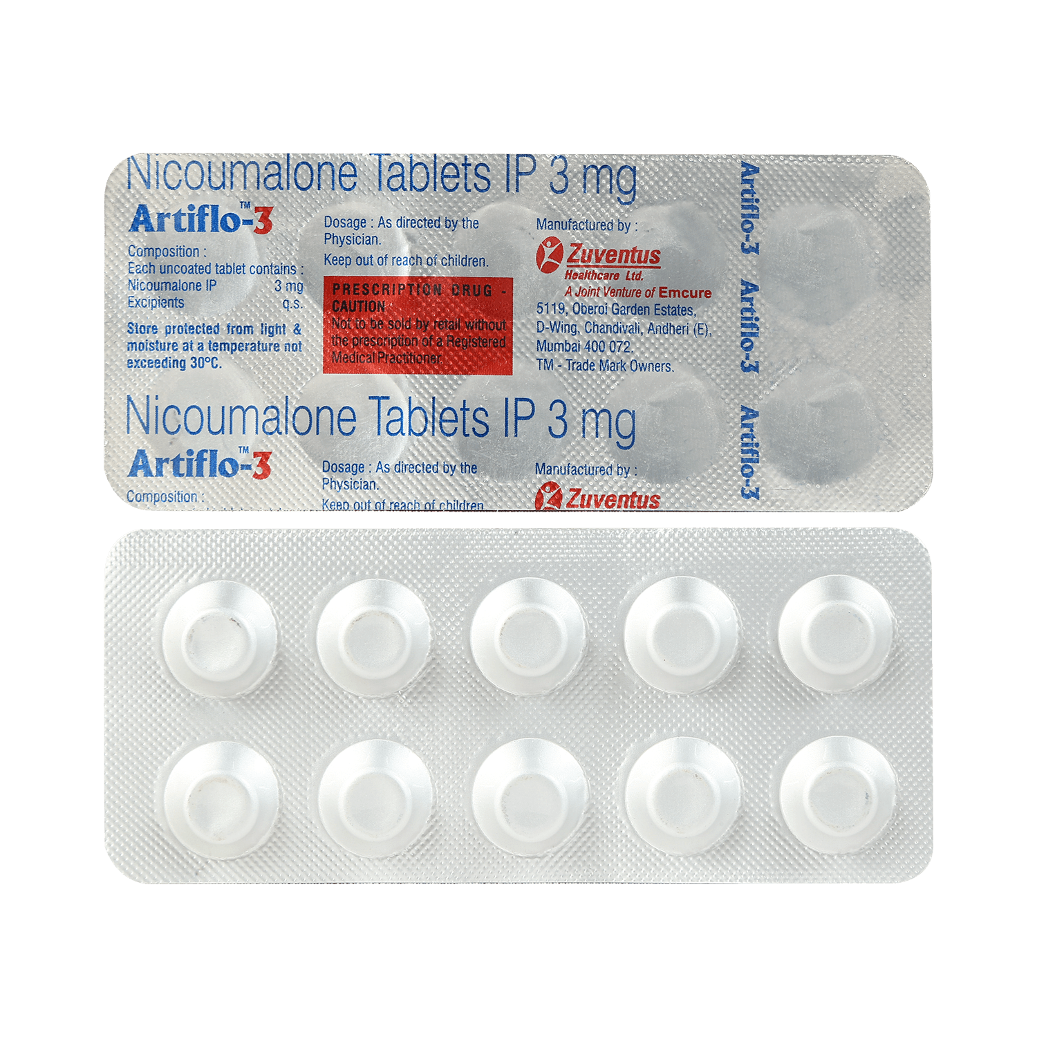 Artiflo 3mg Tablet - Image 1