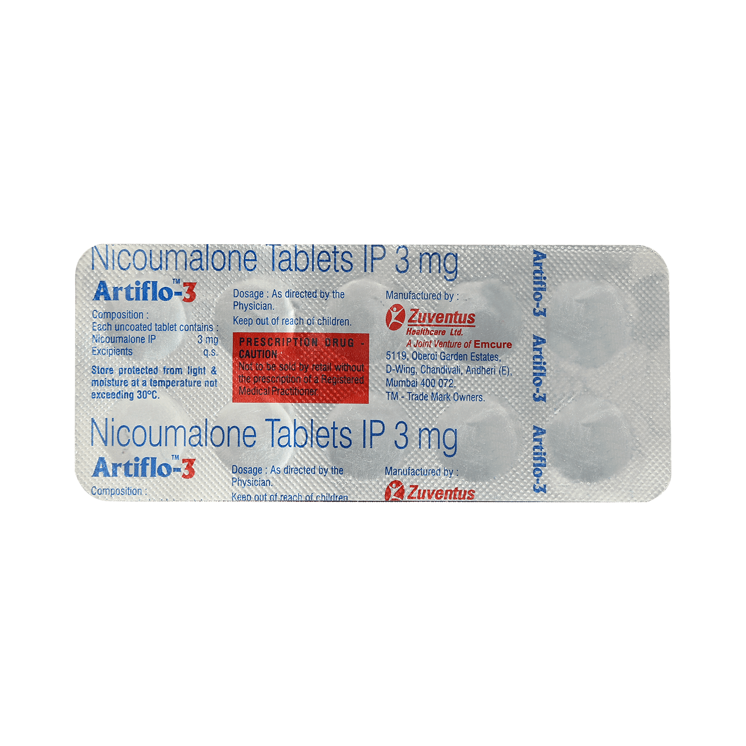 Artiflo 3mg Tablet - Image 3