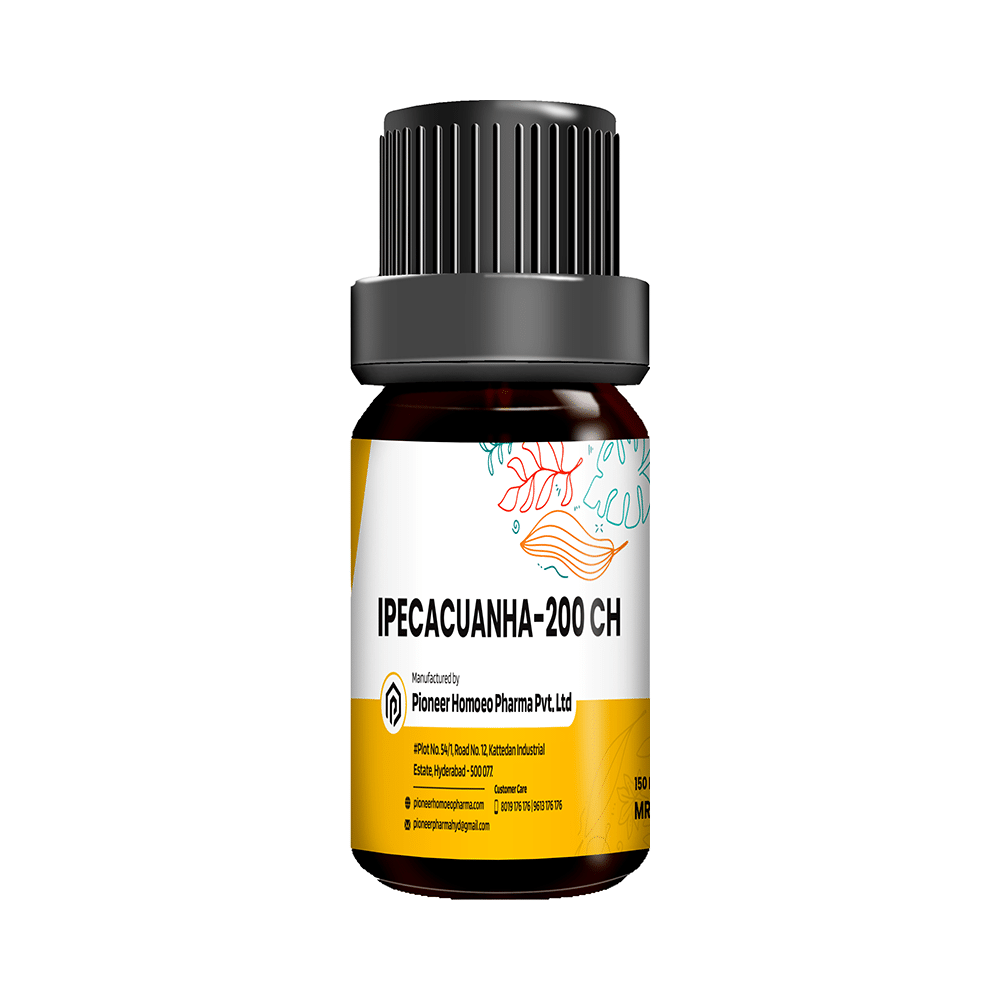 Pioneer Pharma Ipecacuanha Globules Pellet Multidose Pills 200 CH