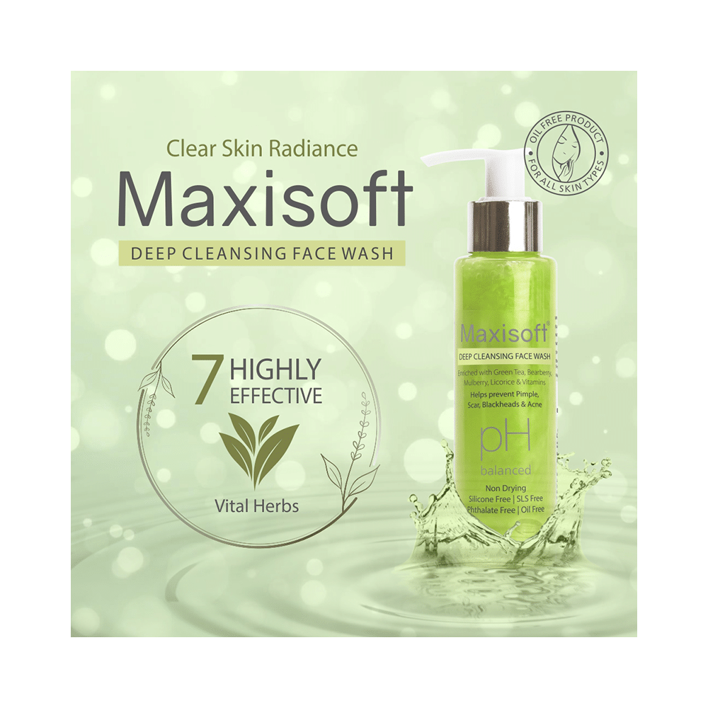 Maxisoft Deep Cleansing Face Wash (100 ml Each) - Image 3