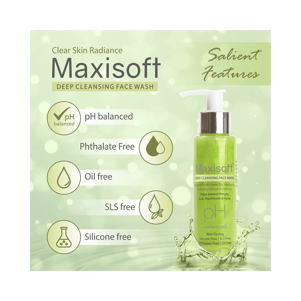 Maxisoft Deep Cleansing Face Wash (100 ml Each) - Image 7