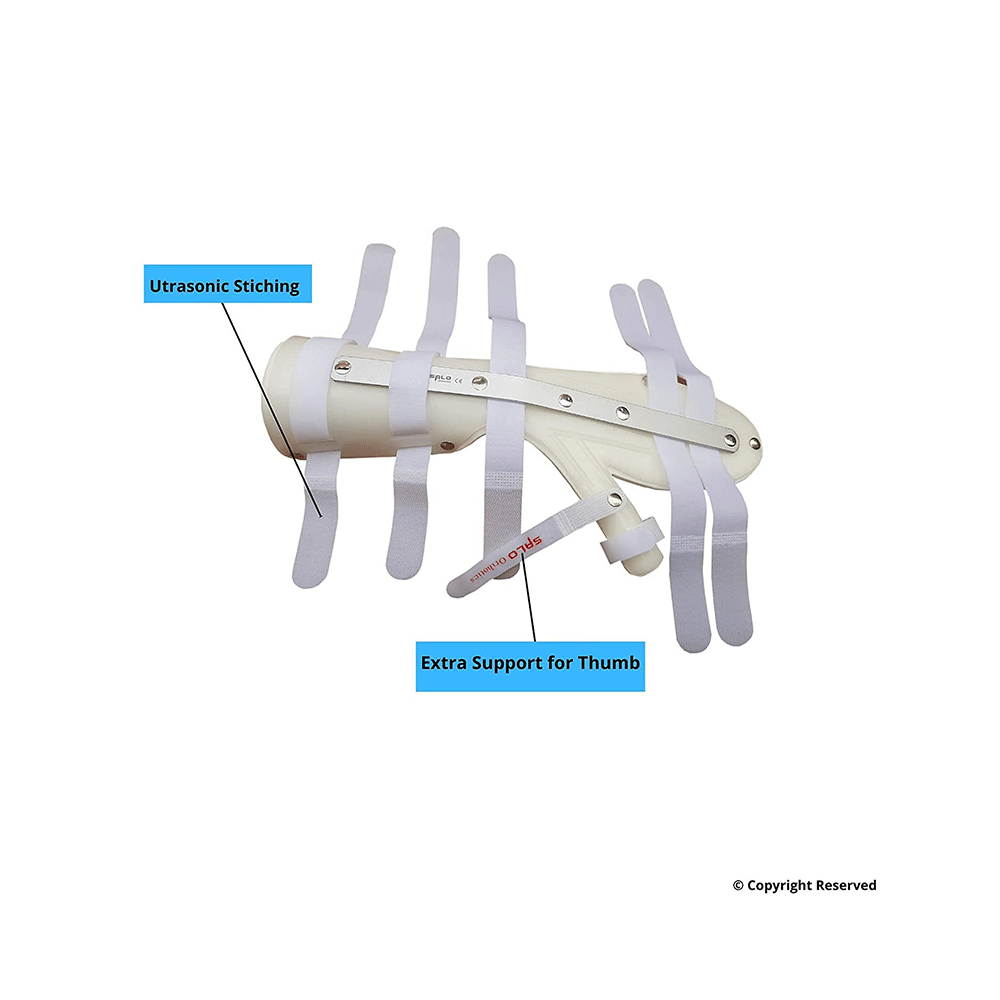 Salo Orthotics Wrist Hand Orthosis (Full Cock Up Splint) XS Left - Image 2