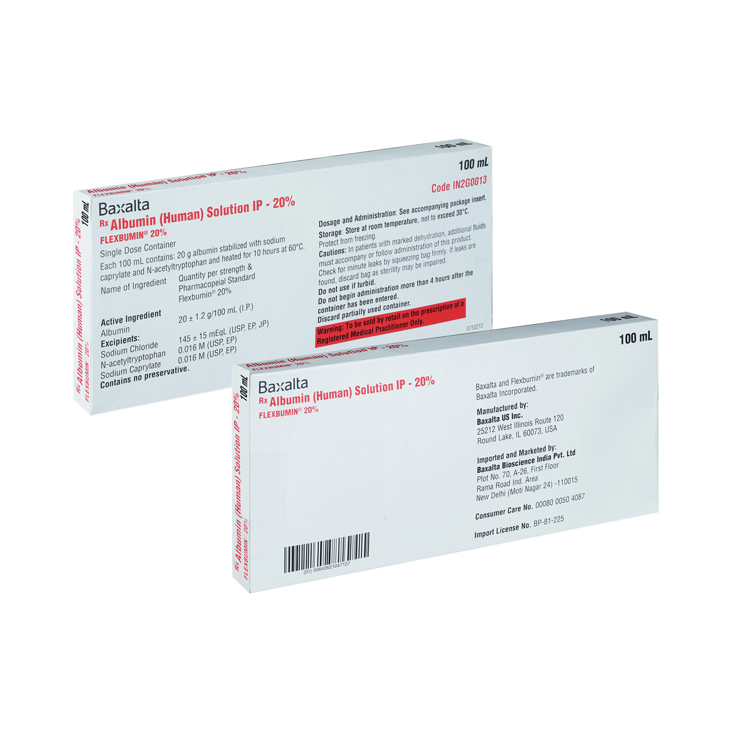 Flexbumin 20% Infusion - Image 3