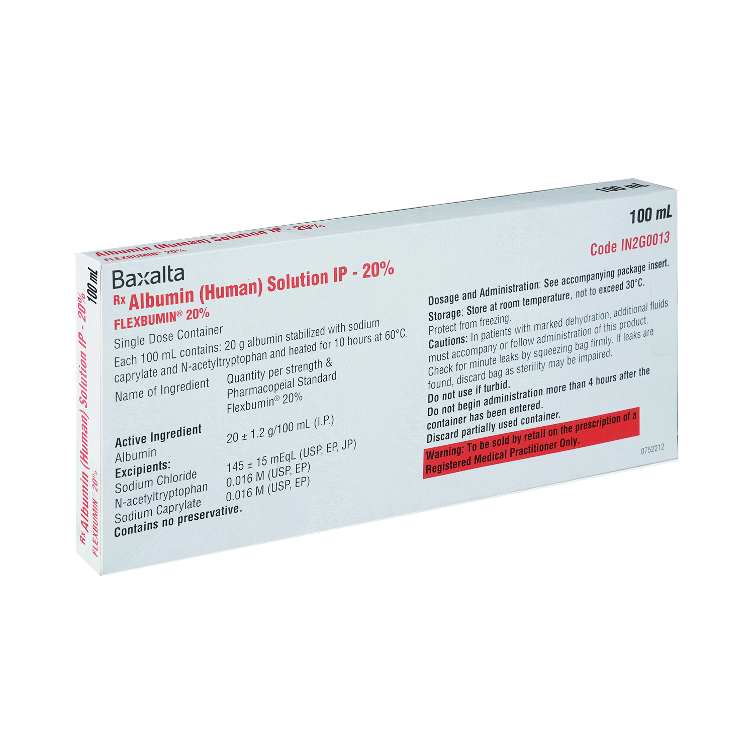 Flexbumin 20% Infusion