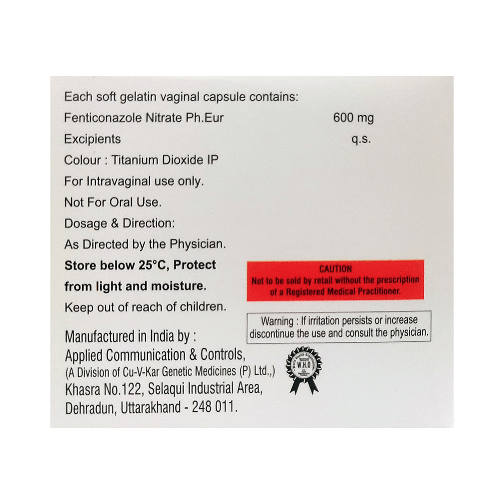 Fentia Vaginal Capsule - Image 2