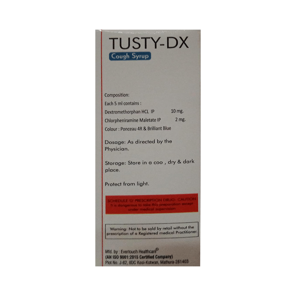 Tusty-DX Syrup Sugar Free - Image 2