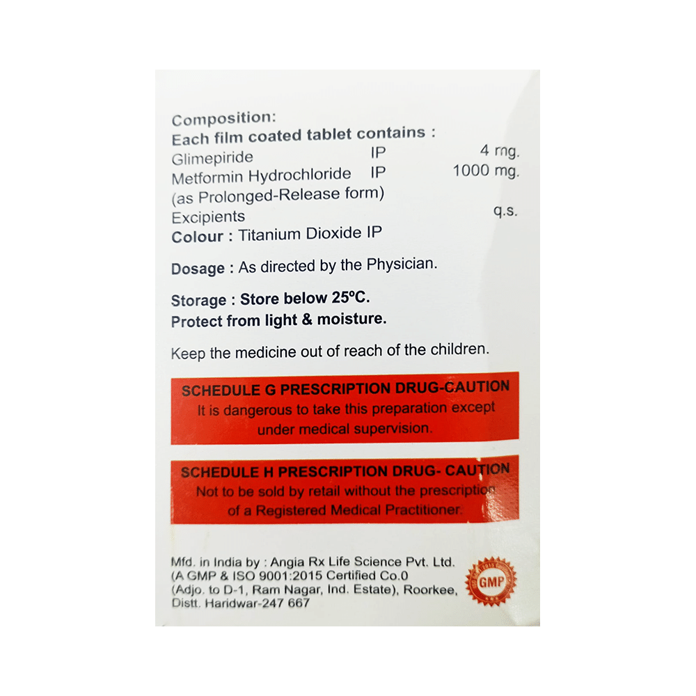 Cureglim M 4 Forte Tablet PR - Image 2