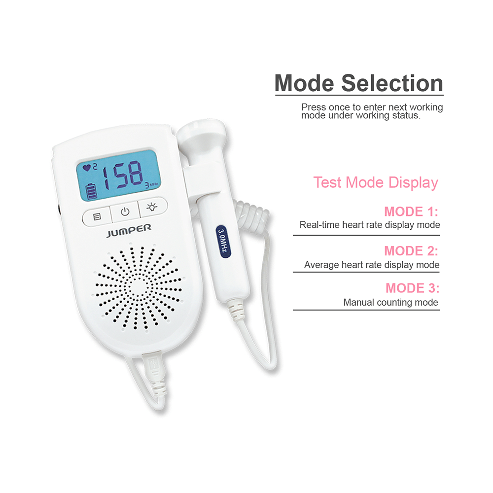 Jumper JPD 100S6 Fetal Doppler - Image 5