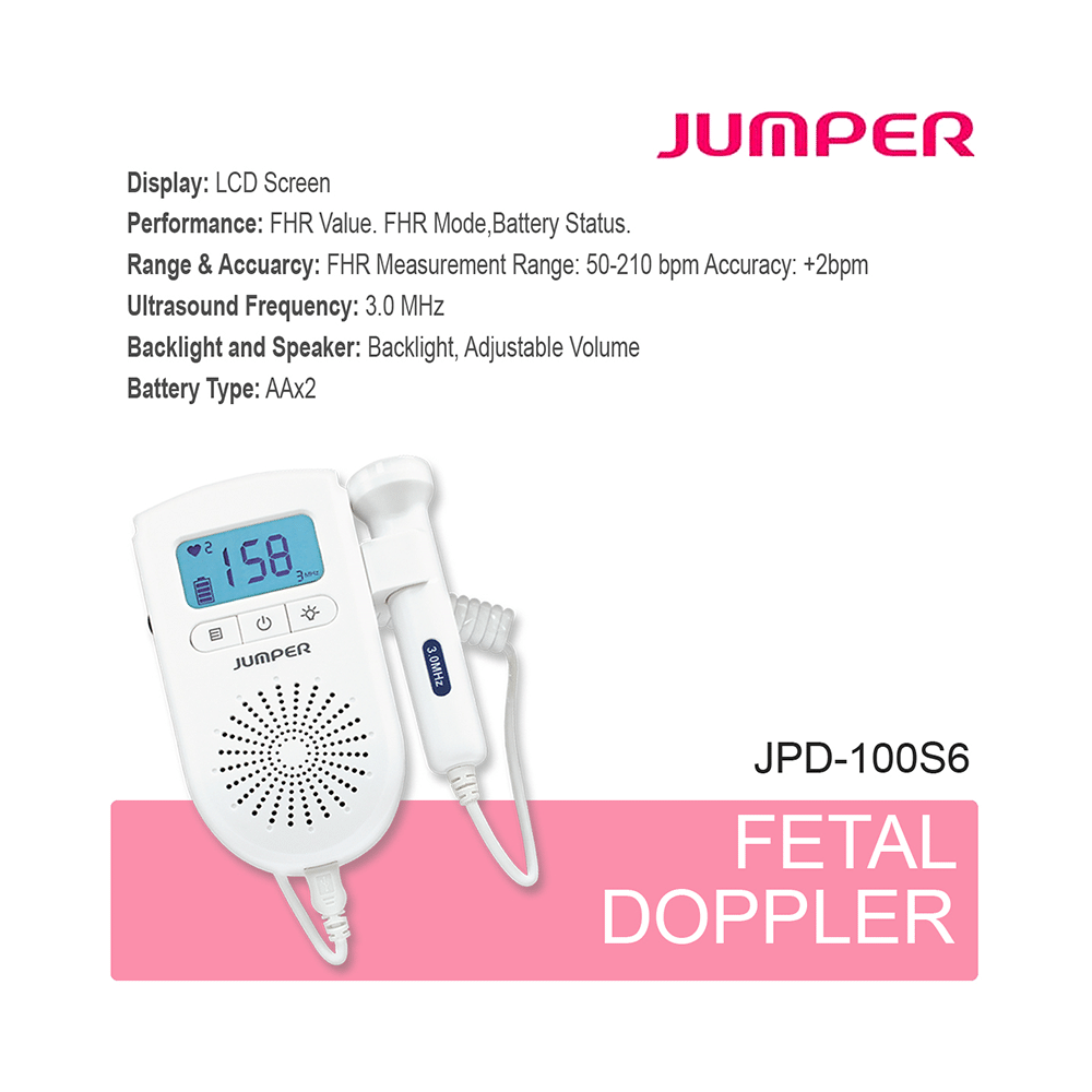 Jumper JPD 100S6 Fetal Doppler - Image 7