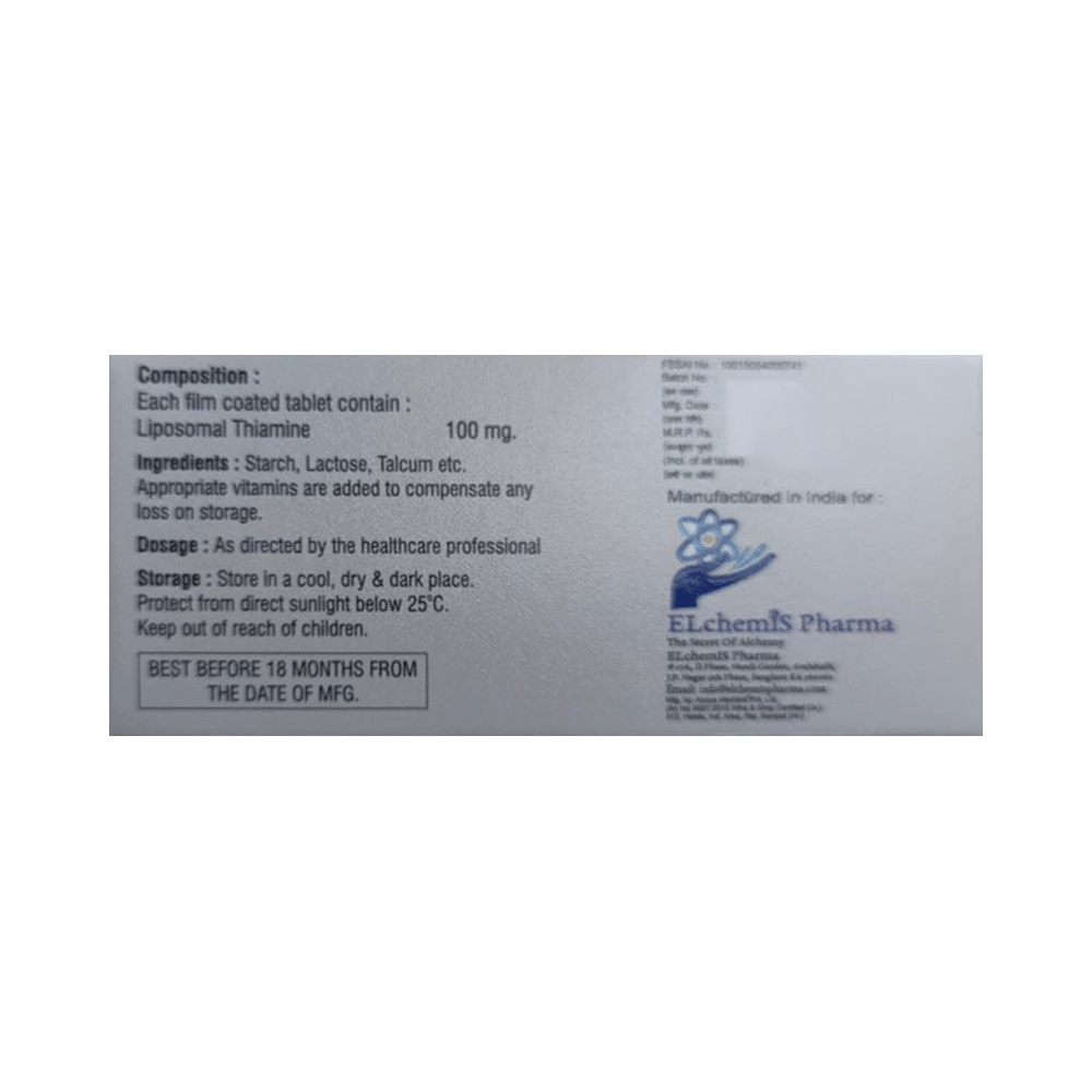 Lipo B1 Tablet - Image 2
