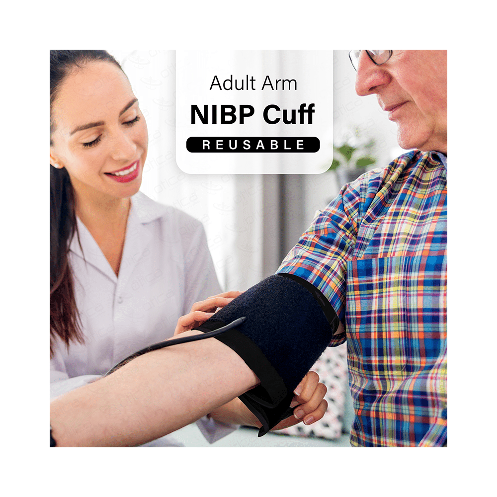 Otica Reusable NIBP Adult Cuff with Single Tube 25-35 cm - Image 2