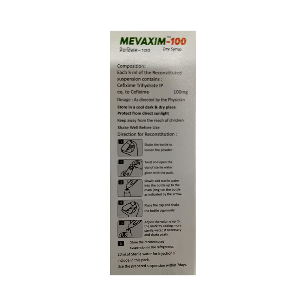 Mevaxim 100 Dry Syrup - Image 2