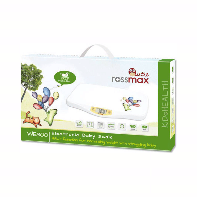 Rossmax Digital Baby Weighing Scale White - Image 3