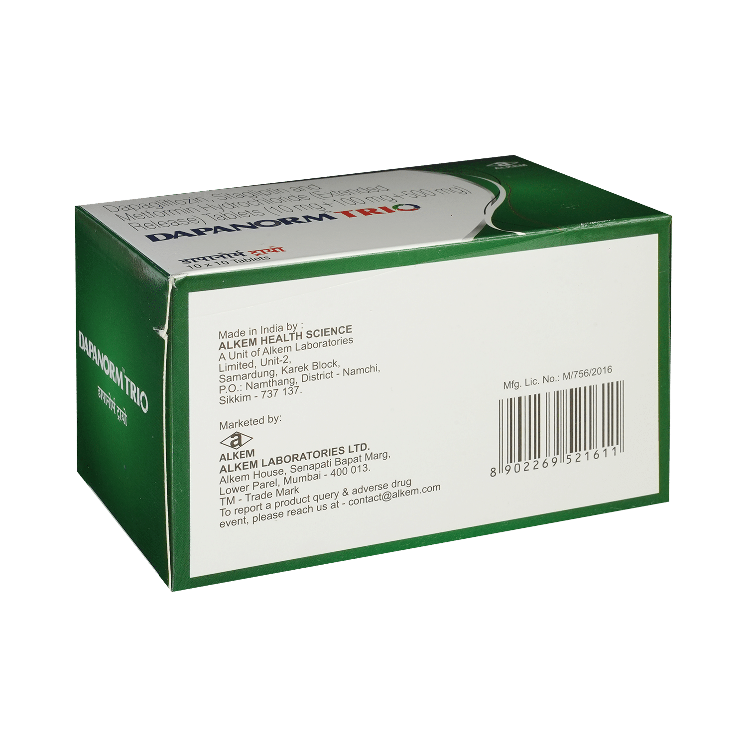 Dapanorm Trio Tablet ER - Image 4