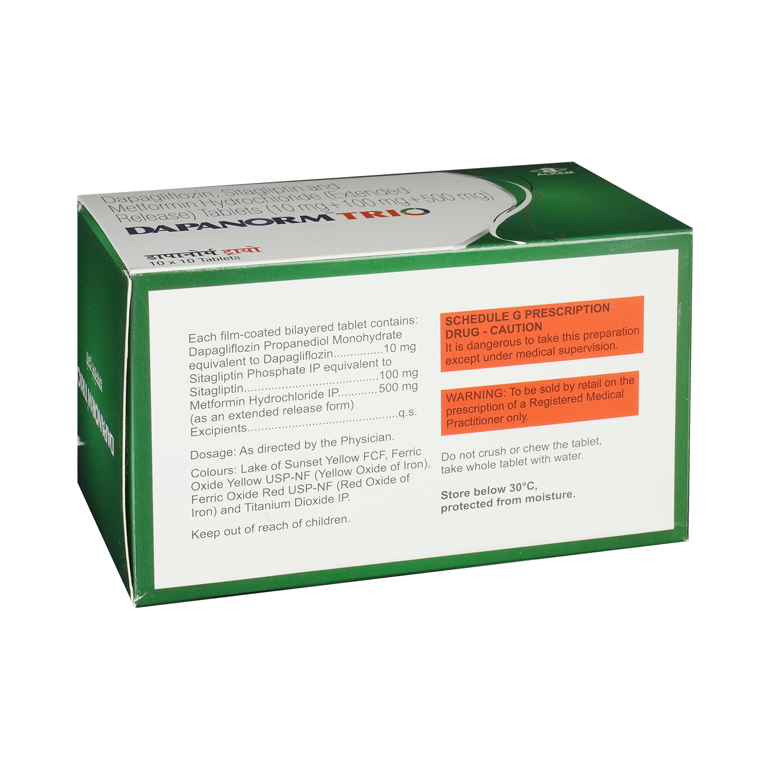 Dapanorm Trio Tablet ER - Image 3