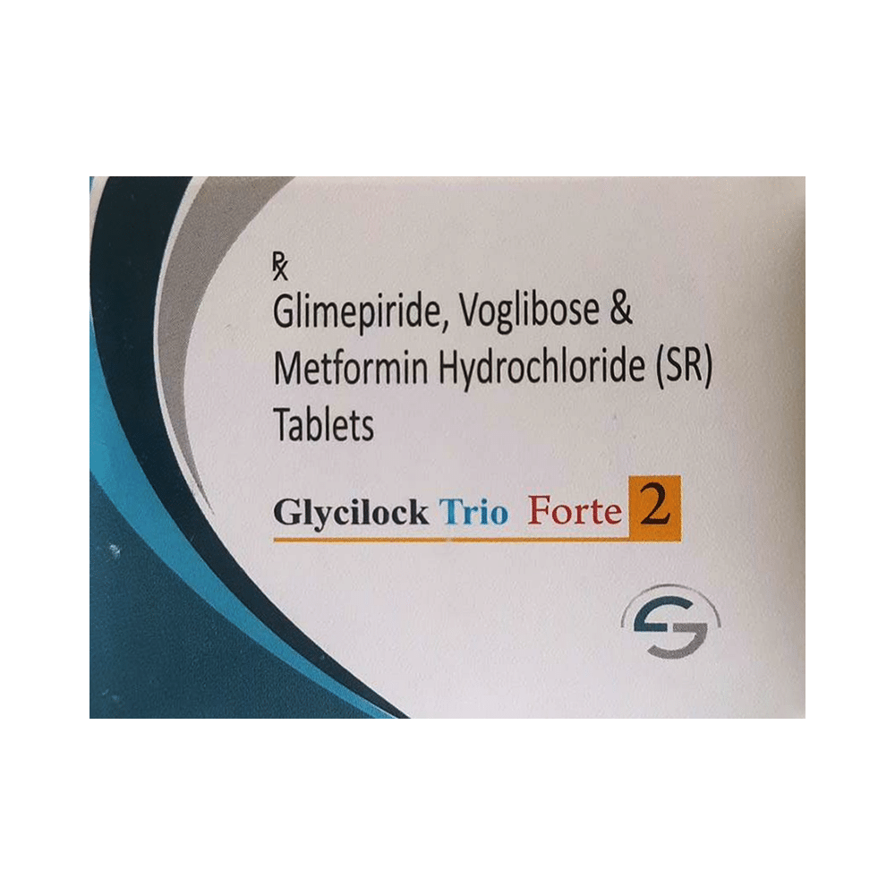 Glycilock Trio Forte 2 Tablet SR - Image 1