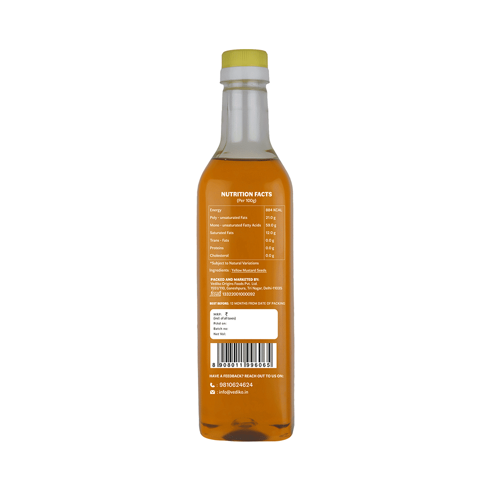 Vediko Origins Yellow Oil Mustard - Image 2