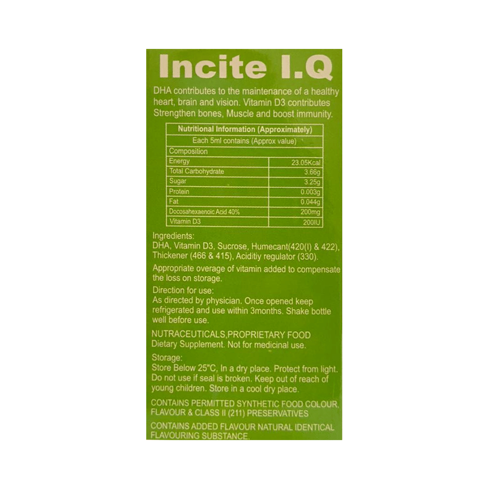Incite I.Q Oral Suspension - Image 3