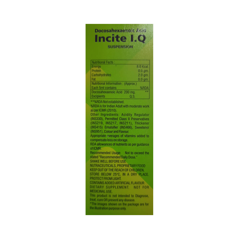 Incite I.Q Oral Suspension - Image 2