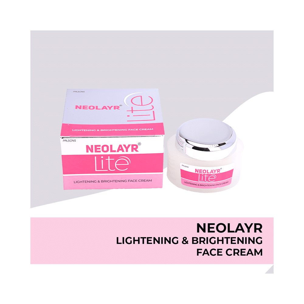 Neolayr Lite Lightening & Brightening Face Cream - Image 5