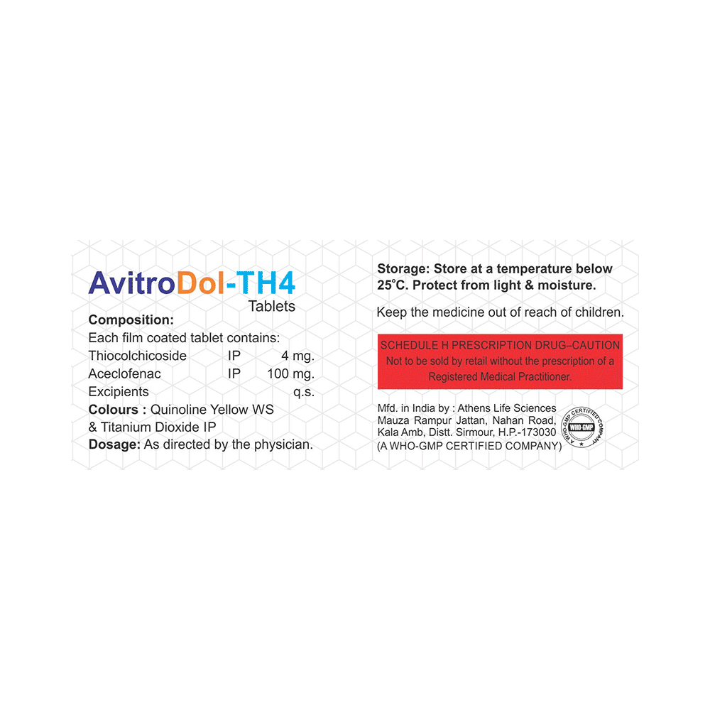 Avitrodol-TH 4 Tablet - Image 2