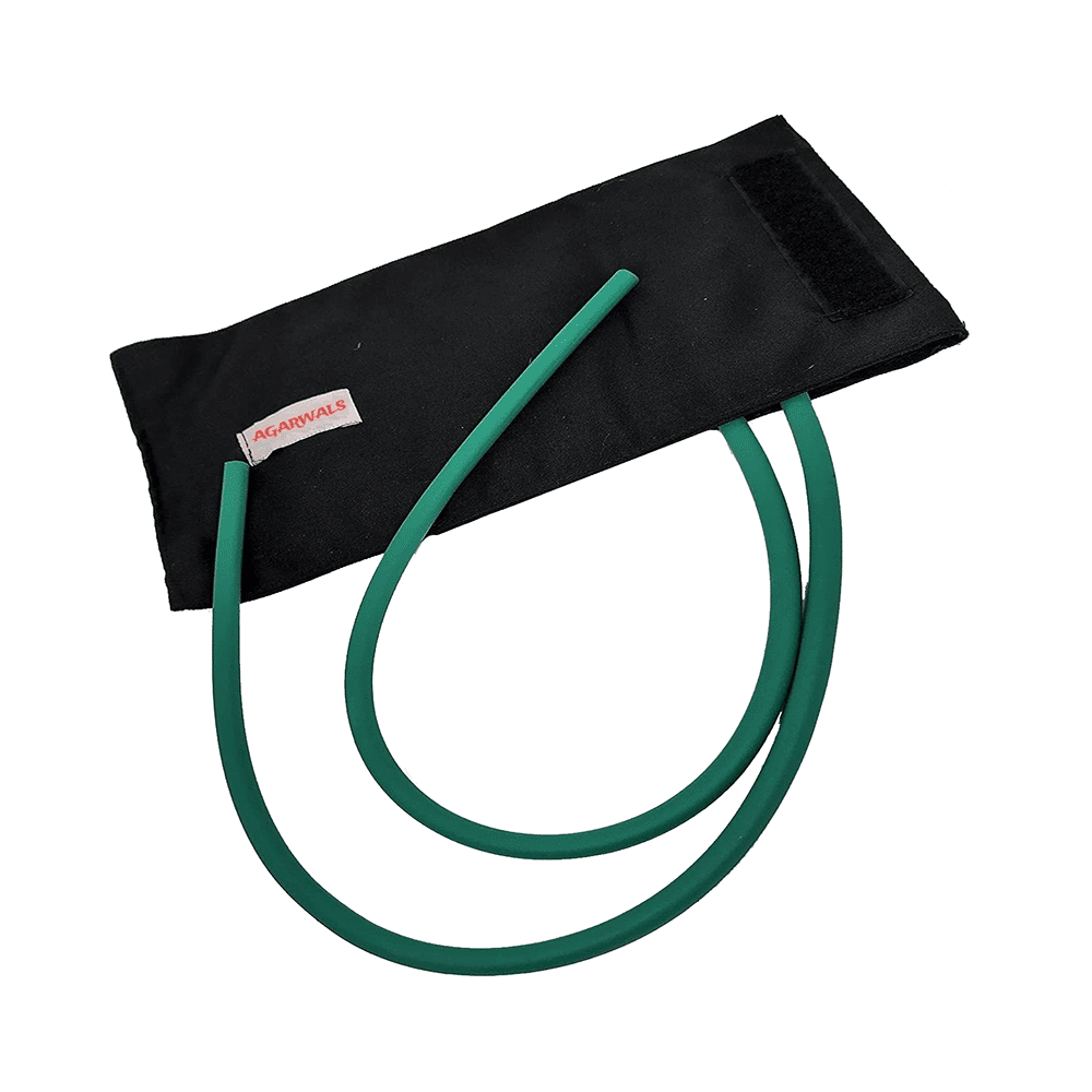 Agarwals BP Cuff With Bladder Adult Green - Image 2