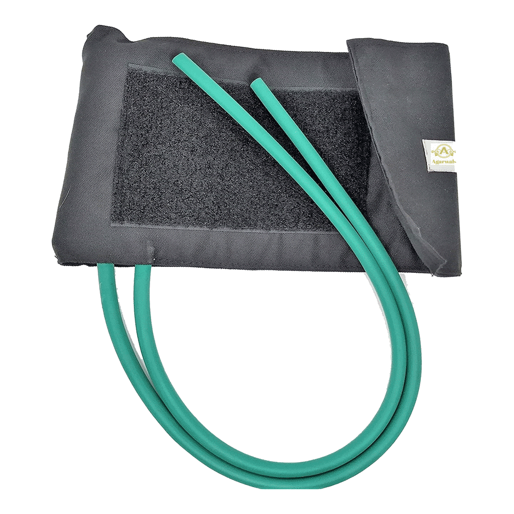 Agarwals BP Cuff With Bladder Adult Green