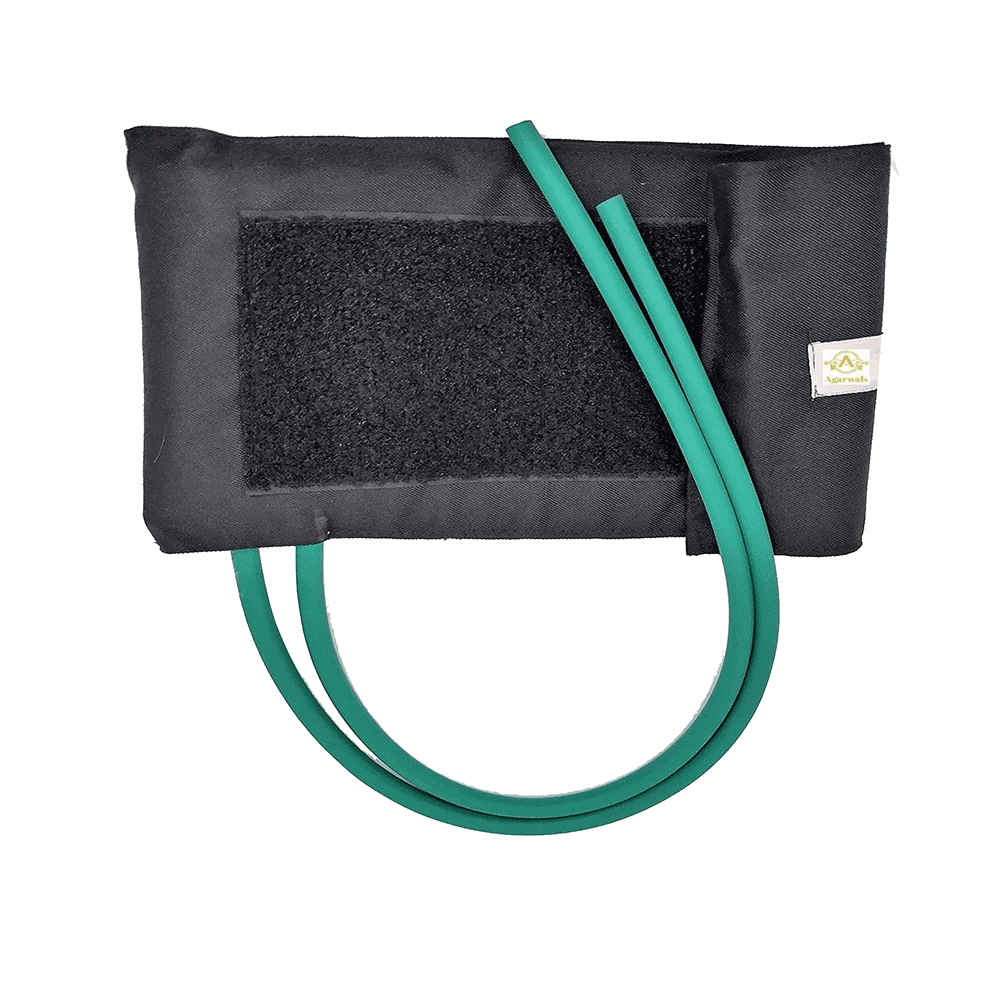 Agarwals BP Cuff With Bladder Adult Green - Image 3