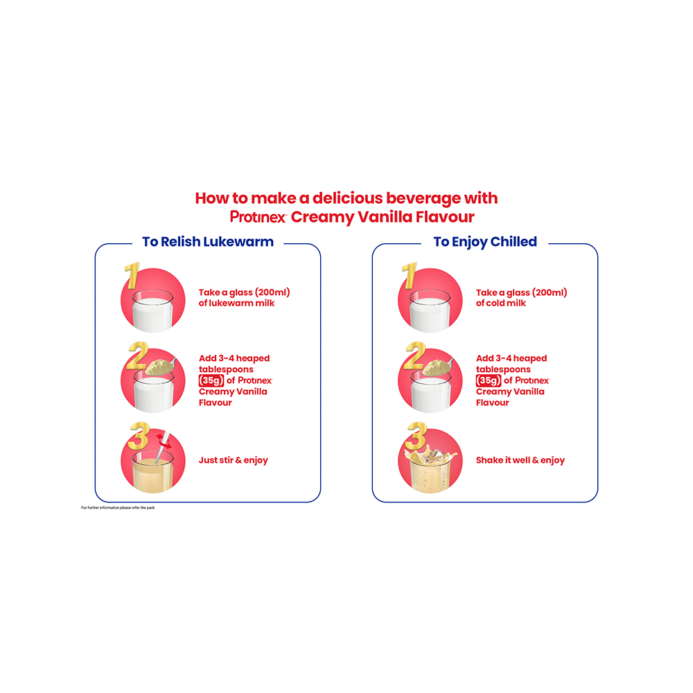 Protinex High Quality Protein | Nutritional Drink for Immunity & Strength | Zero Added Sugar | Creamy Vanilla Powder - Image 4