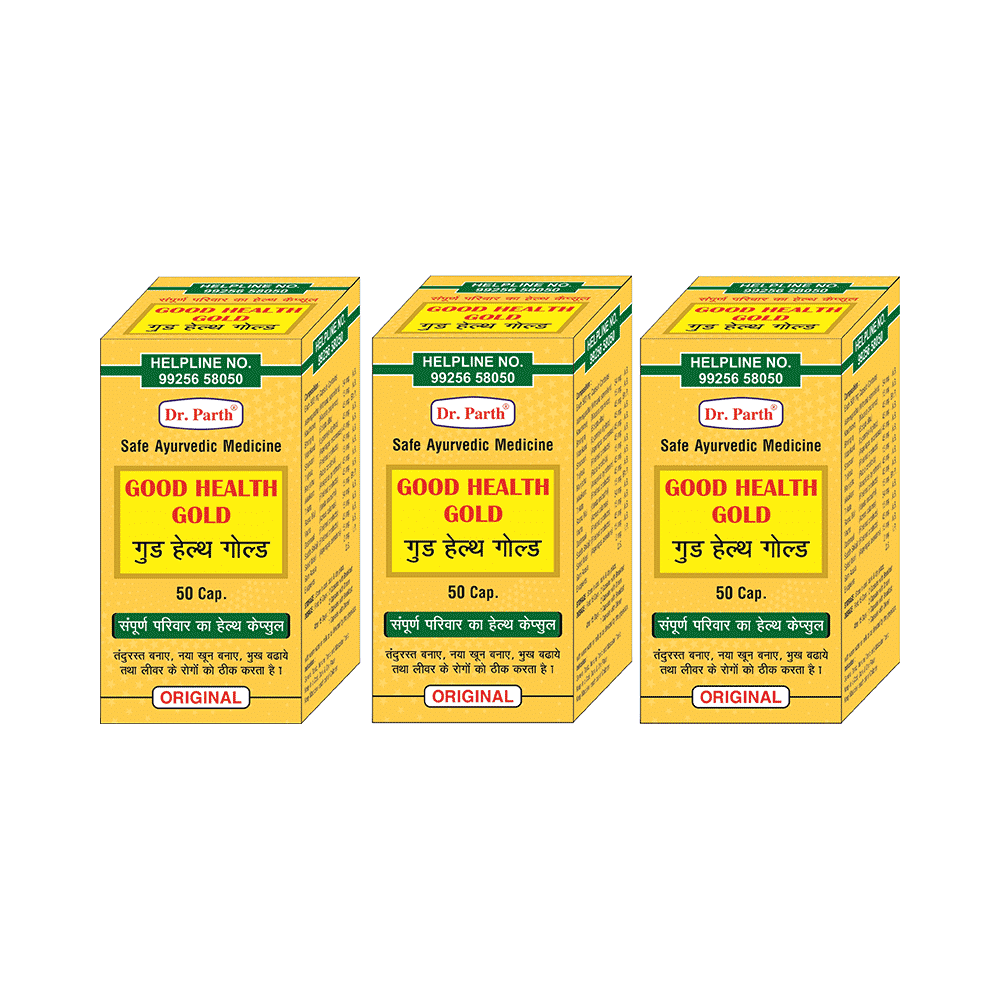 Dr. Parth Good Health Gold Capsule (50 Each)