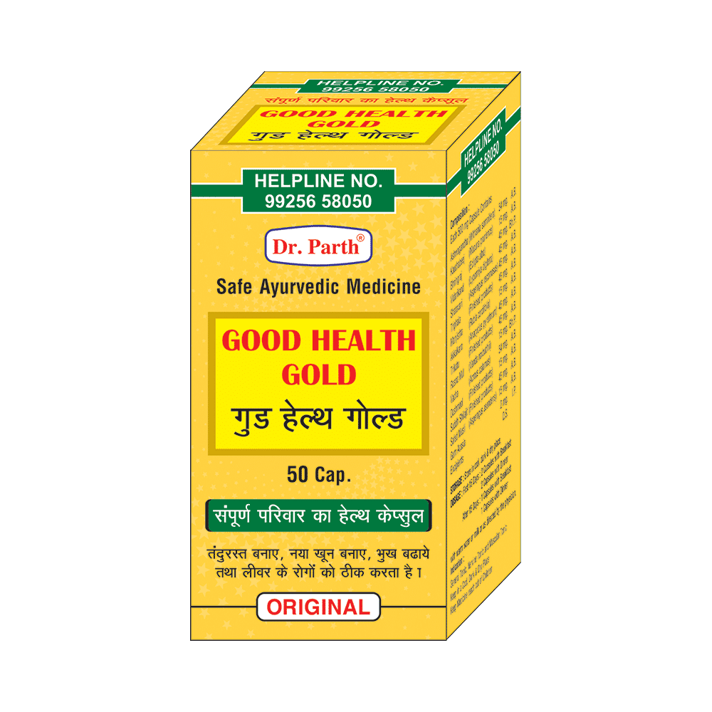 Dr. Parth Good Health Gold Capsule (50 Each) - Image 2