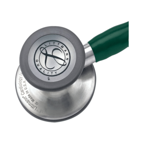 3M Littmann Cardiology IV Stethoscope Hunter Green 6155 - Image 2