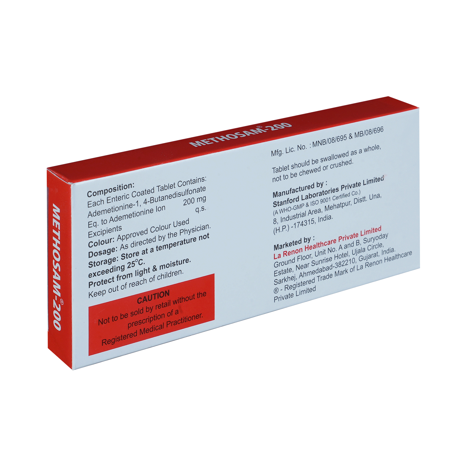 Methosam 200 Tablet - Image 2