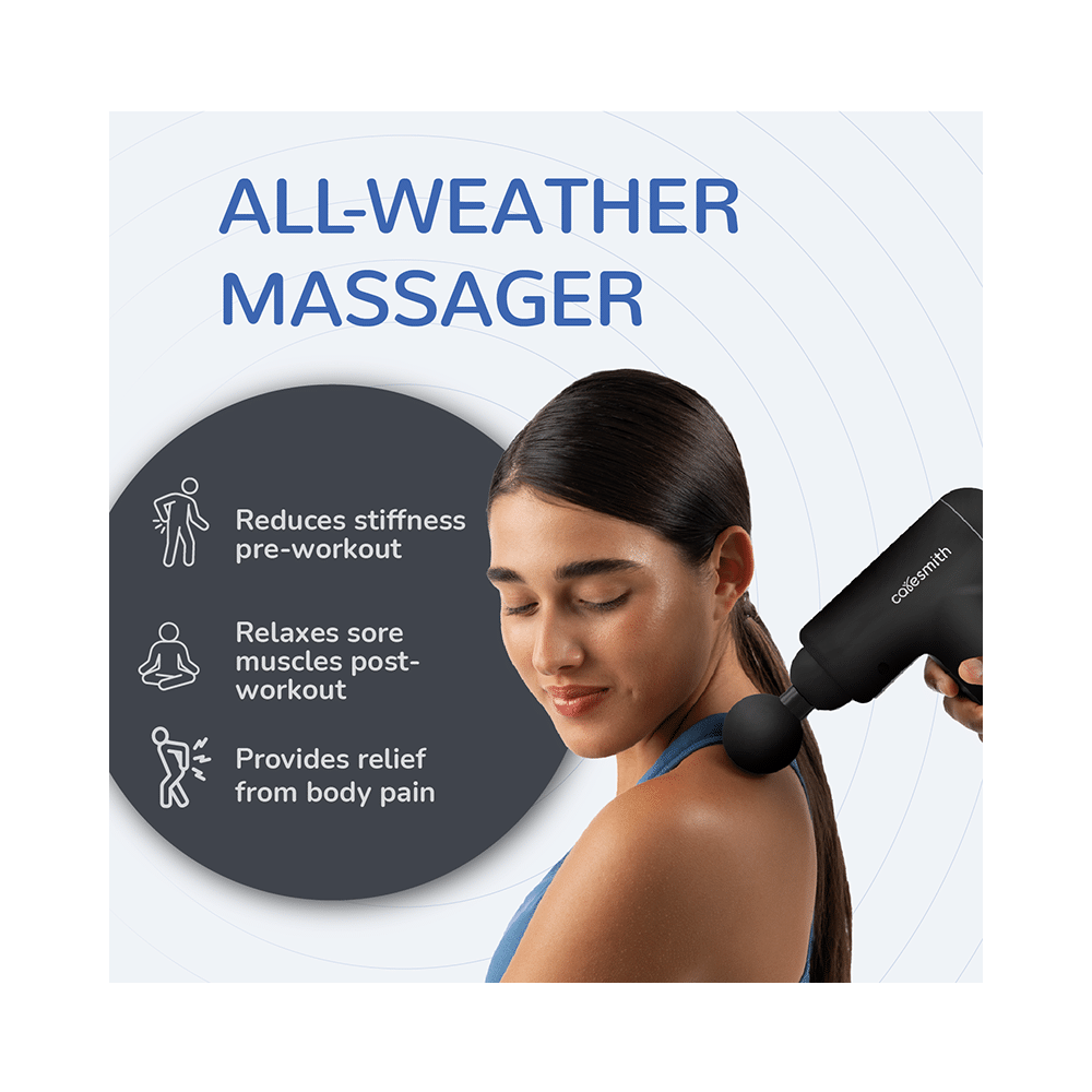 Caresmith  Charge Boost Massage Gun Black - Image 5