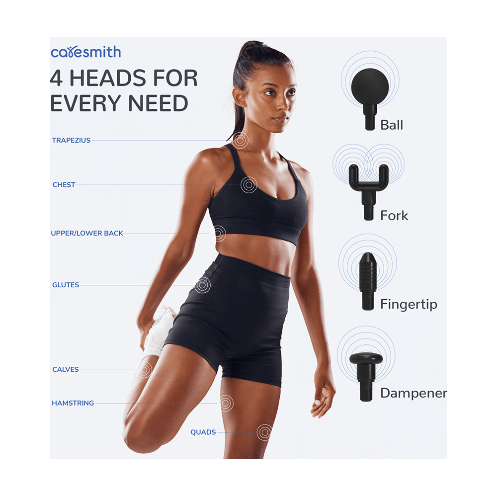 Caresmith  Charge Boost Massage Gun Black - Image 6