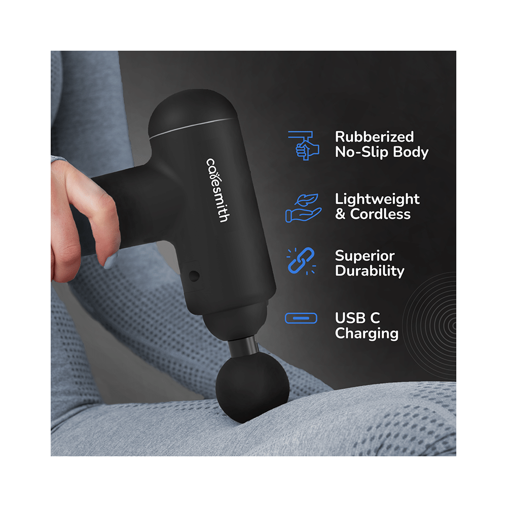 Caresmith  Charge Boost Massage Gun Black - Image 4