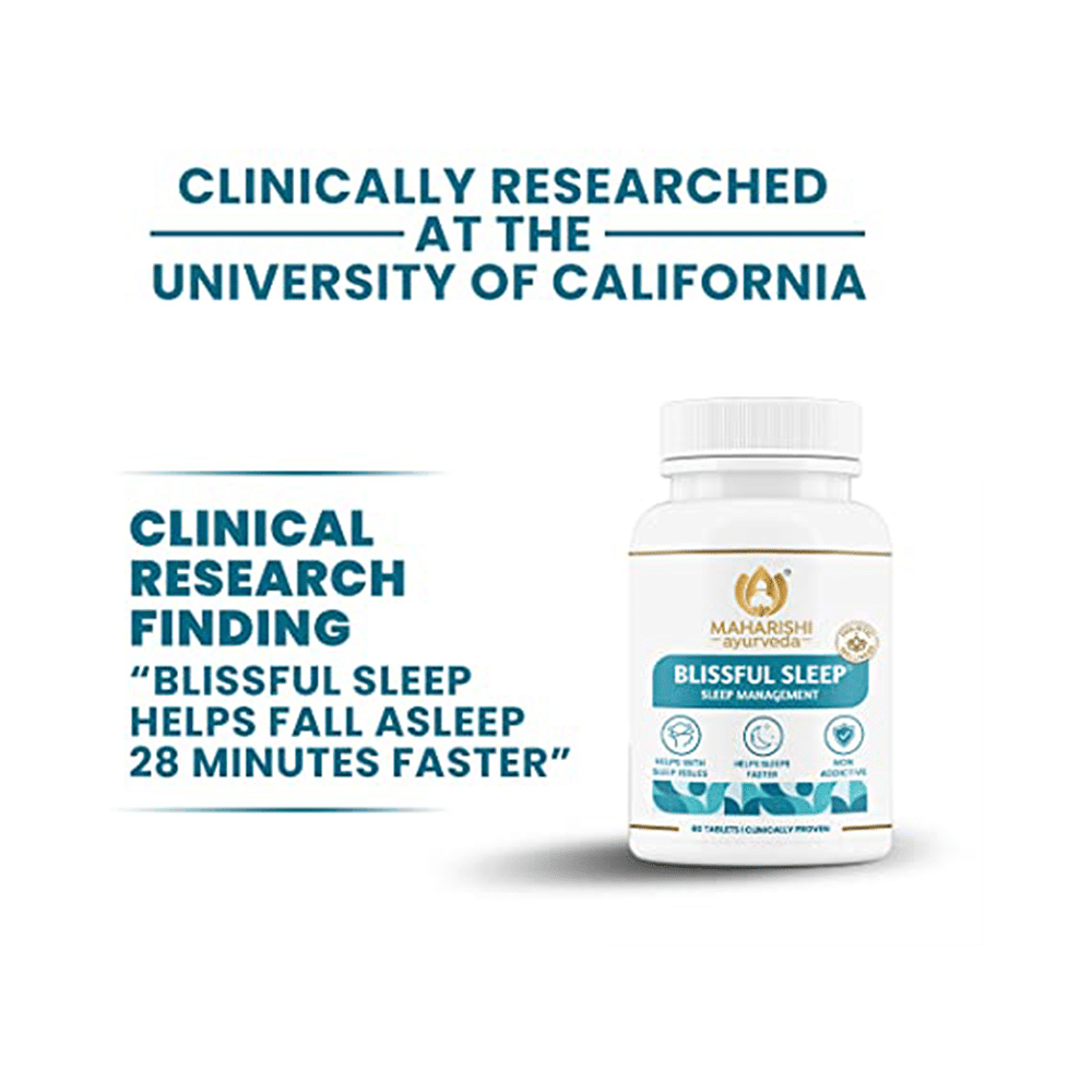 Maharishi Ayurveda Blissful Sleep Tablet | Relaxes & Calms the Mind | Non-Habit Forming - Image 6