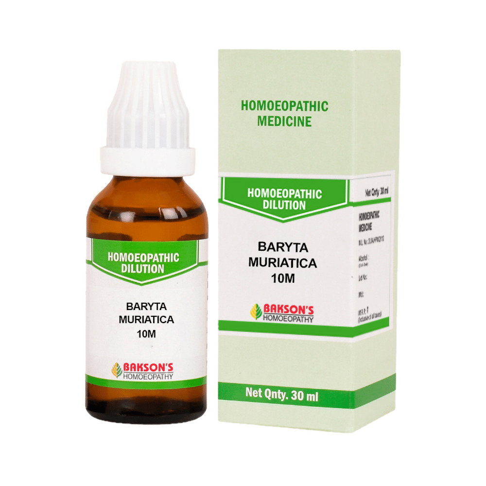 Bakson's Homeopathy Baryta Muriatica Dilution 10M