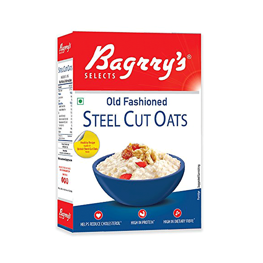 Bagrry's Steel Cut Oats for Weight Management & Cholesterol Reduction - Image 1