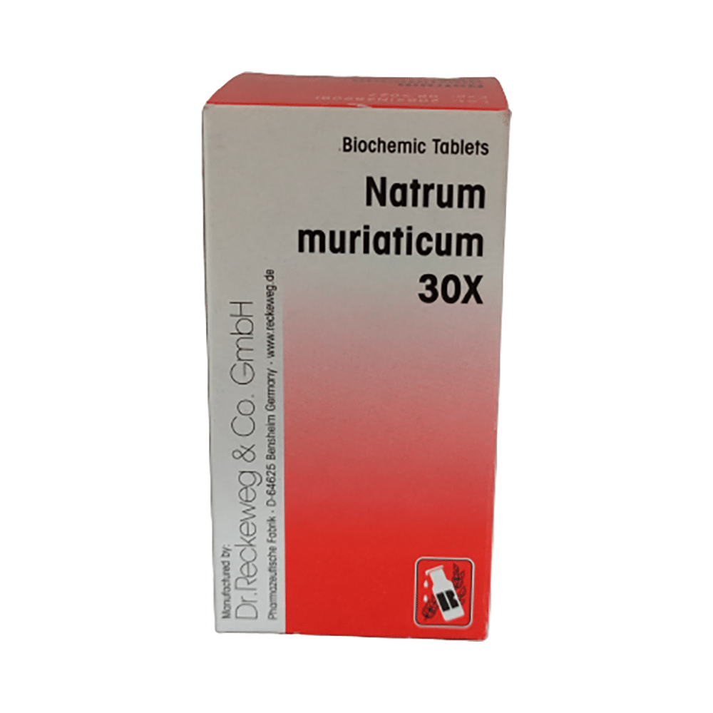 Dr Reckeweg &Co.gmbH Natrum Muriaticum Biochemic Tablet 30X - Image 1