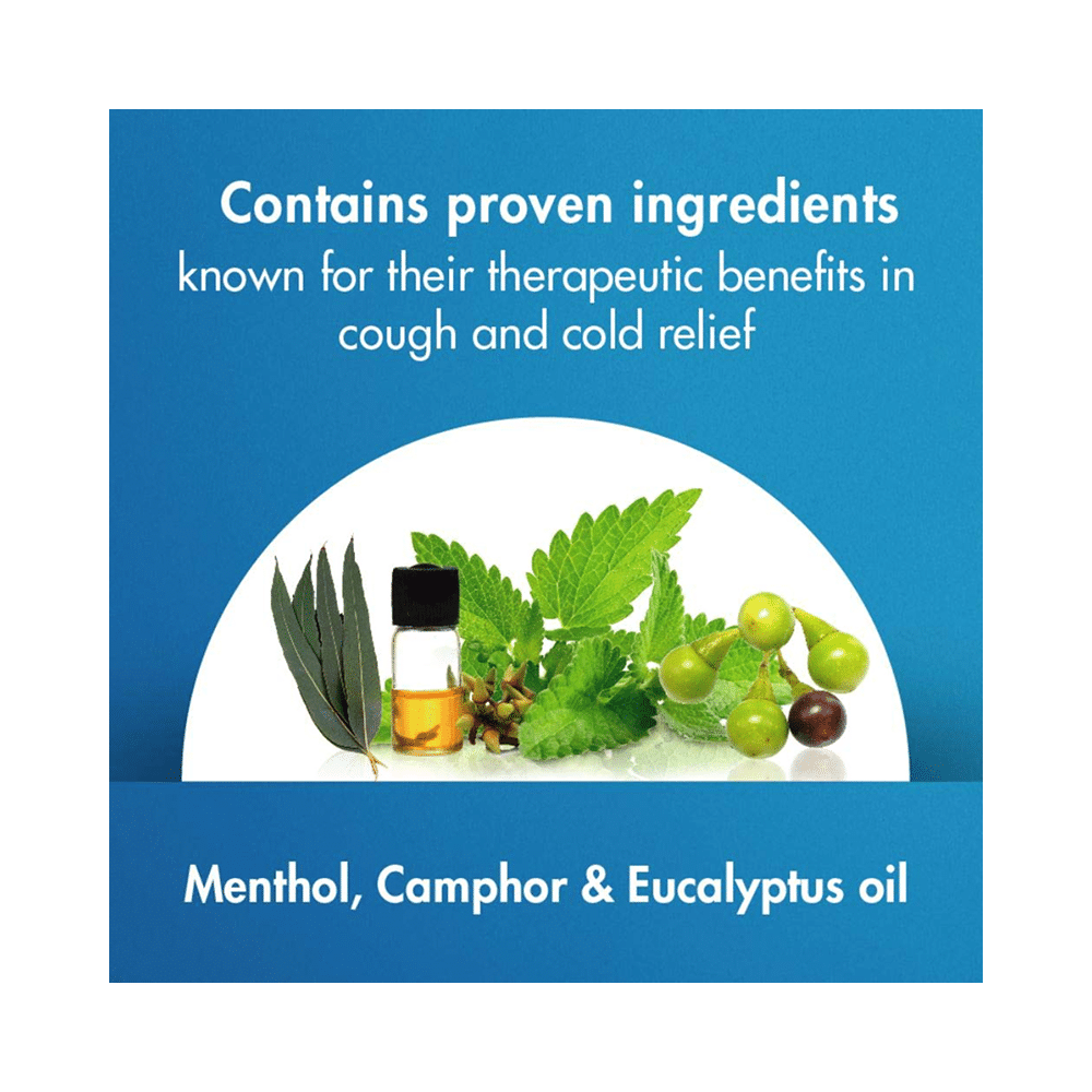 Vicks Vaporub Balm with Menthol, Camphor & Eucalyptus Oil | Relieves 6 Symptoms of Cough & Cold | Goodness of Ayurveda - Image 6