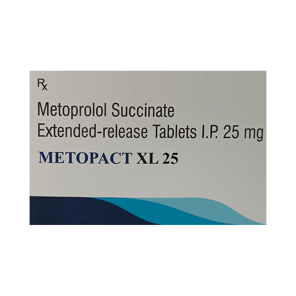 Metopact XL 25 Tablet - Image 1