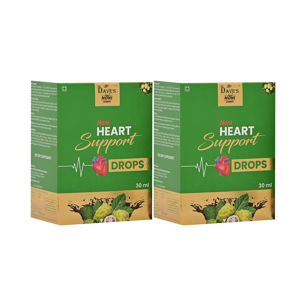 The Dave's Noni Heart Support Drops (30ml Each) - Image 1