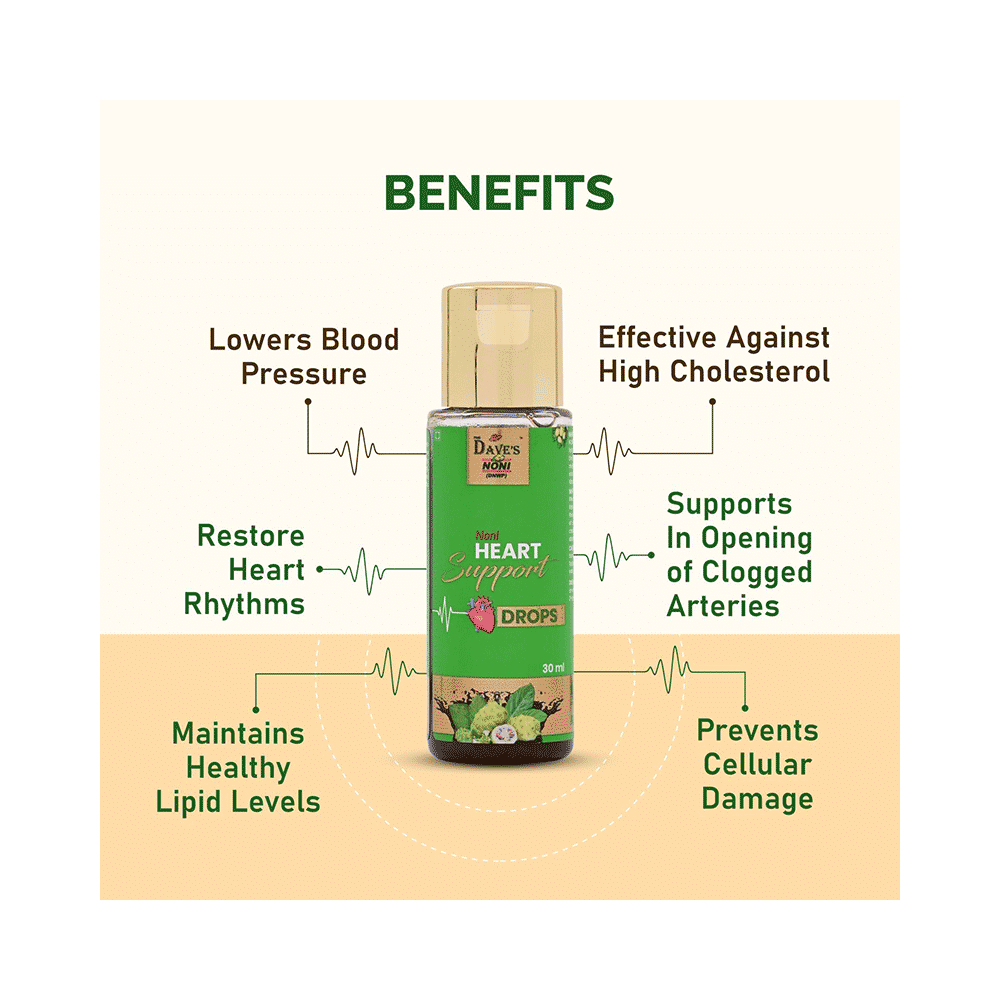 The Dave's Noni Heart Support Drops (30ml Each) - Image 5