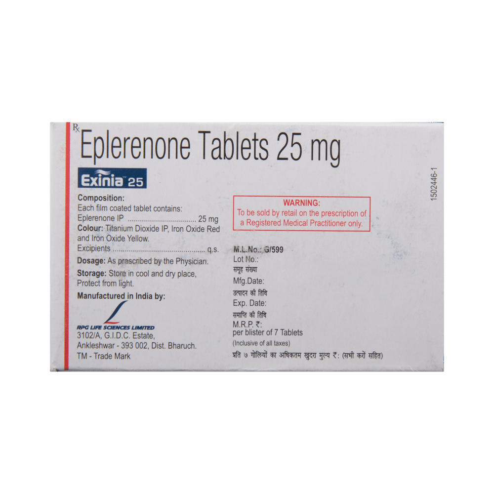 Exinia 25 Tablet - Image 3